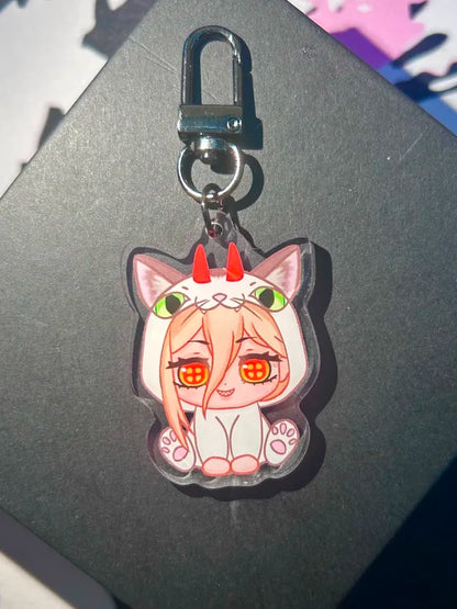 Chainsaw Man Inspired Keychains