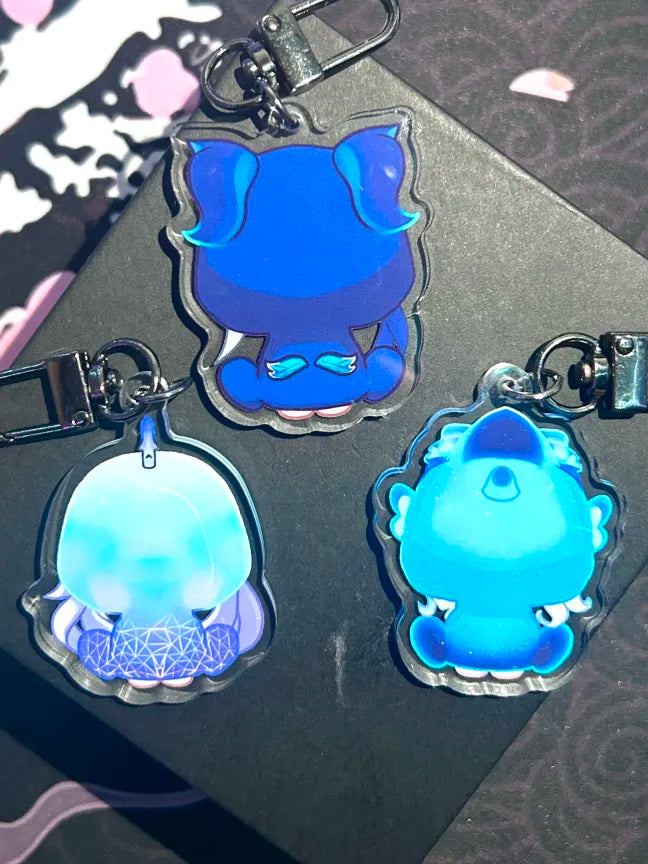 Genshin Impact Inspired Keychains