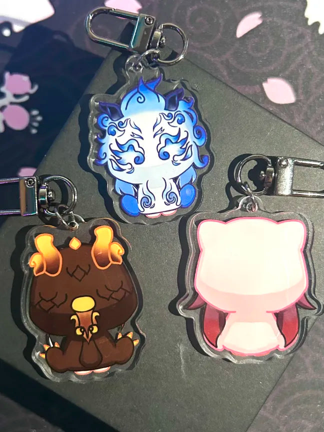 Genshin Impact Inspired Keychains