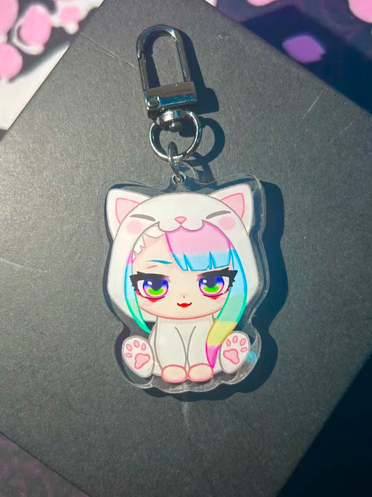 Cyberpunk Edgerunners Inspired Keychains